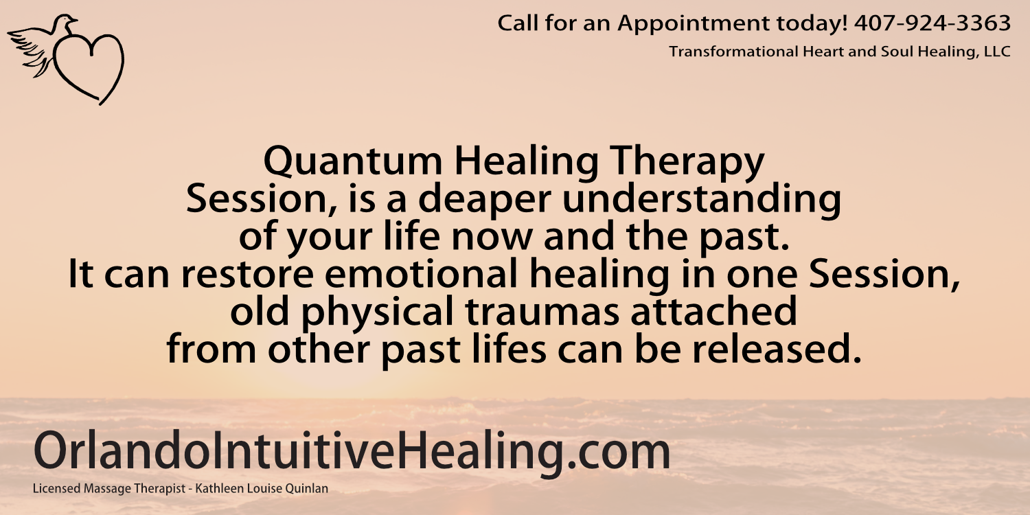 Release Old Trauma with Quantum Healing Therapy